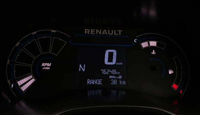 2020 Renault TRIBER RXZ AMT, Petrol, Automatic, 76,244 km, Odometer Image