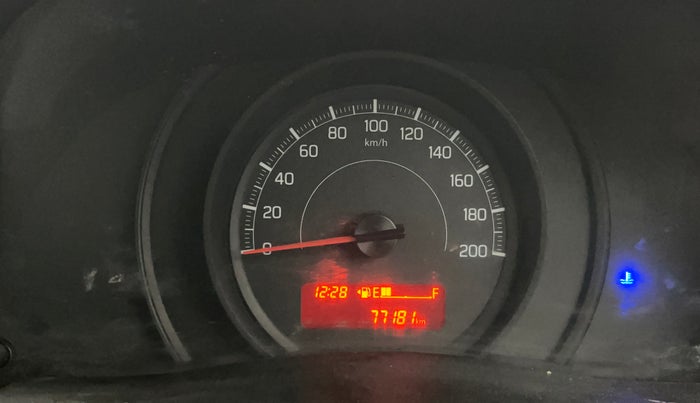 2020 Maruti Swift LXI, Petrol, Manual, 77,176 km, Odometer Image