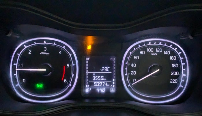2016 Maruti Vitara Brezza ZDI PLUS DUAL TONE, Diesel, Manual, 91,184 km, Odometer Image