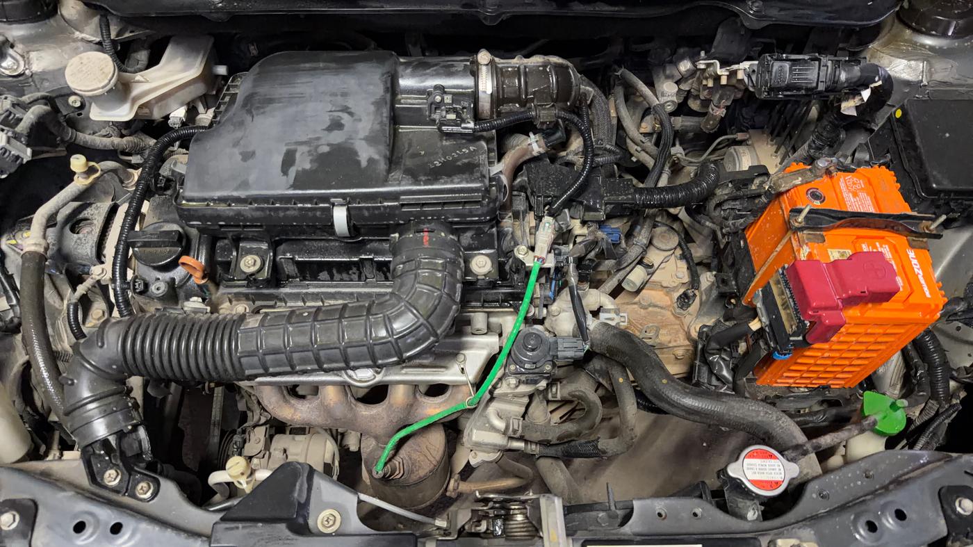 2022 Maruti Dzire VXI CNG, CNG, Manual, 66,663 km, Engine View