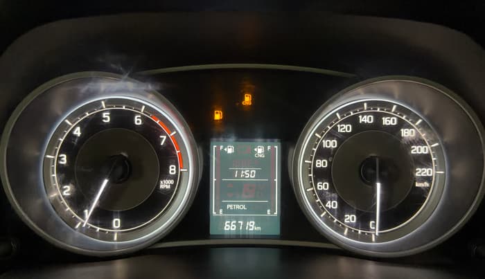 2022 Maruti Dzire VXI CNG, CNG, Manual, 66,663 km, Odometer Image