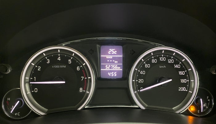 2017 Maruti Ciaz ALPHA 1.4 VVT, Petrol, Manual, 52,830 km, Odometer Image