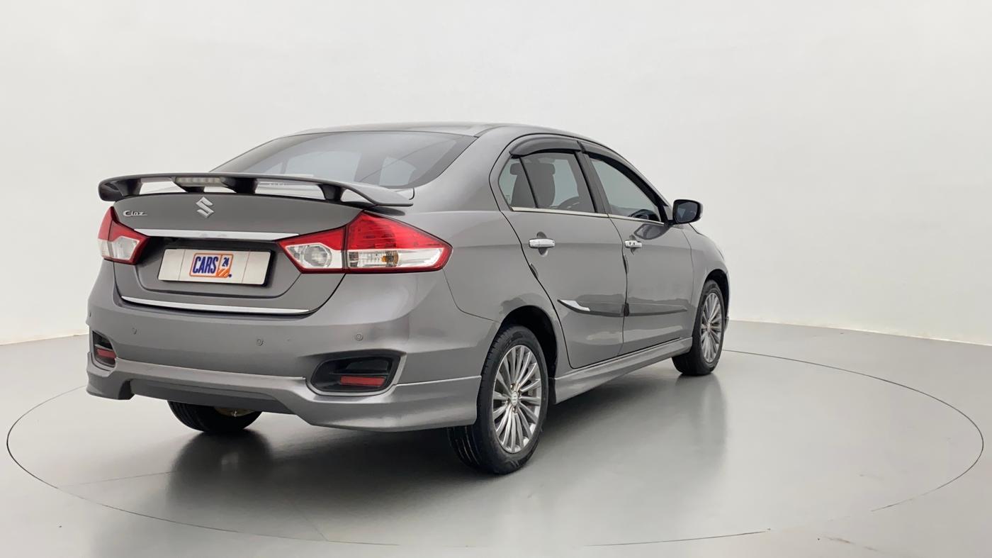 2017 Maruti Ciaz ALPHA 1.4 VVT, Petrol, Manual, 52,830 km, Right Back Diagonal