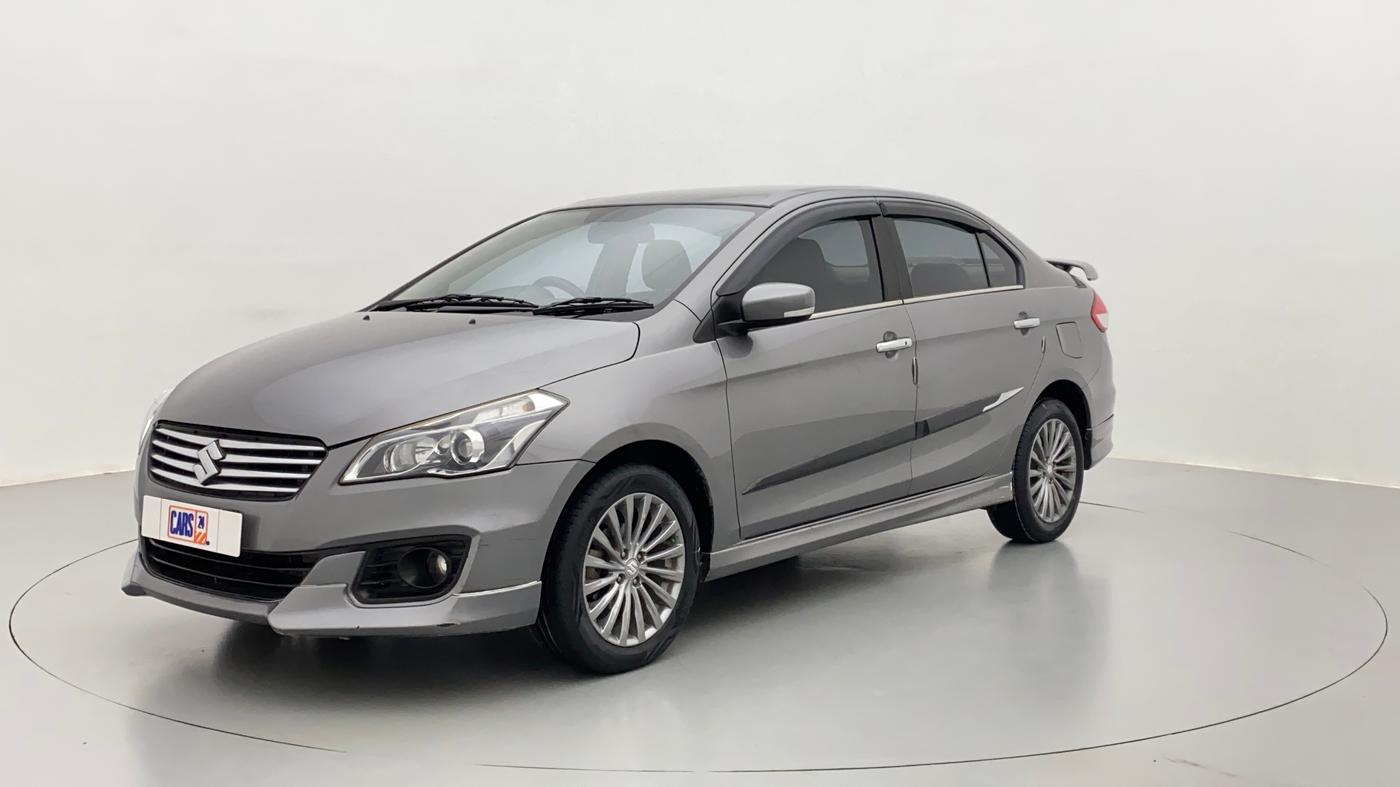 2017 Maruti Ciaz ALPHA 1.4 VVT, Petrol, Manual, 52,830 km, Left Front Diagonal
