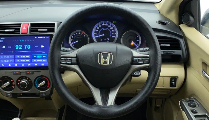 2012 Honda City 1.5L I-VTEC V MT, Petrol, Manual, 1,08,338 km, Steering Wheel Close Up