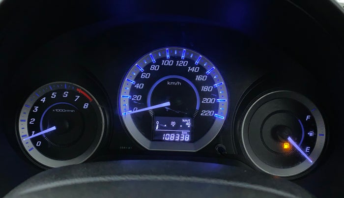 2012 Honda City 1.5L I-VTEC V MT, Petrol, Manual, 1,08,338 km, Odometer Image