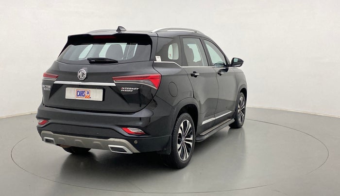 2021 MG HECTOR PLUS SHARP CVT, Petrol, Automatic, 13,555 km, Right Back Diagonal