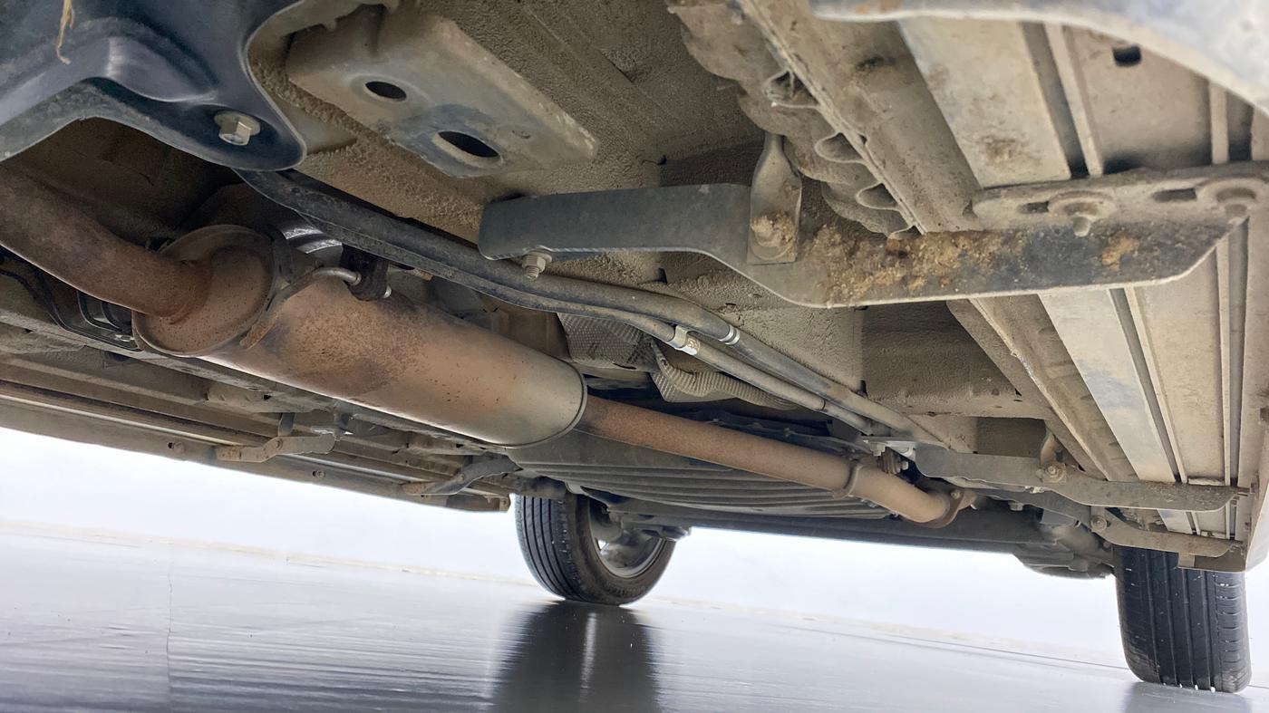2021 MG HECTOR PLUS SHARP CVT, Petrol, Automatic, 13,555 km, Right Side Underbody