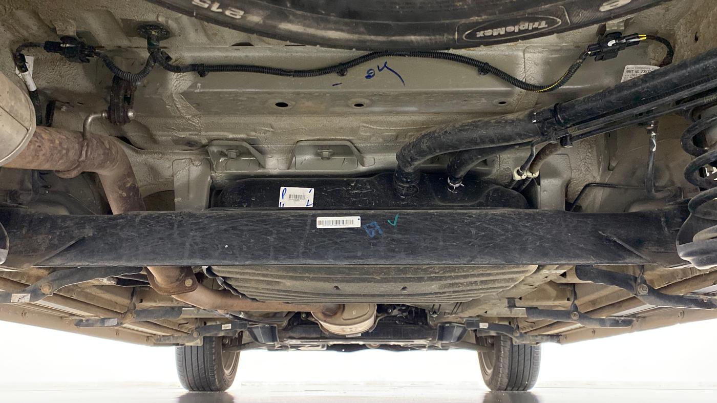 2021 MG HECTOR PLUS SHARP CVT, Petrol, Automatic, 13,555 km, Rear Underbody