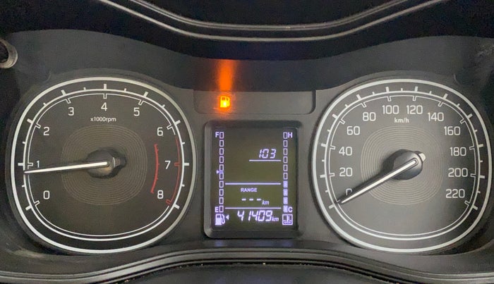 2020 Maruti Vitara Brezza LXI, Petrol, Manual, 41,402 km, Odometer Image