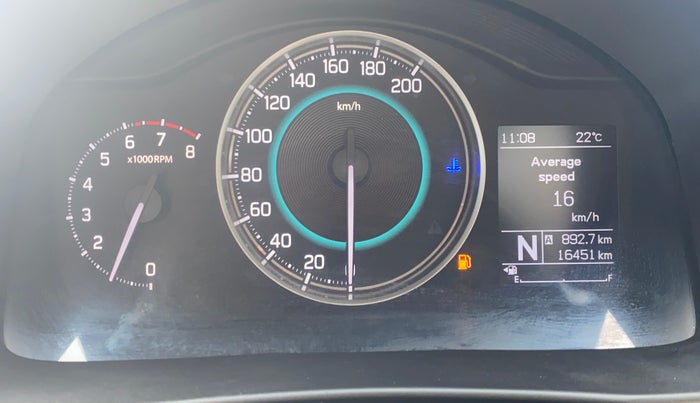 2018 Maruti IGNIS ZETA 1.2 AMT, Petrol, Automatic, 16,416 km, Odometer Image