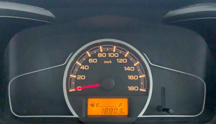 2022 Maruti Alto VXI, Petrol, Manual, 18,803 km, Odometer Image