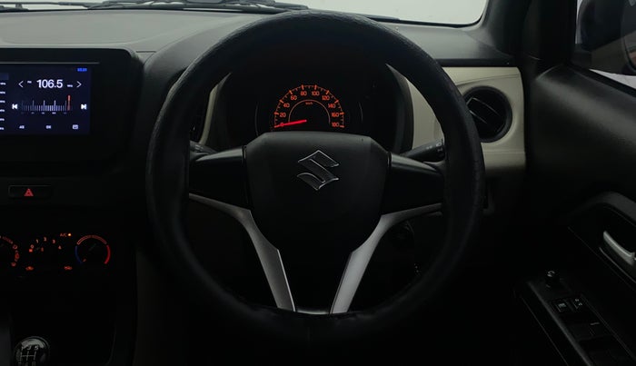 2021 Maruti New Wagon-R VXI (O) 1.0, Petrol, Manual, 6,549 km, Steering Wheel Close Up