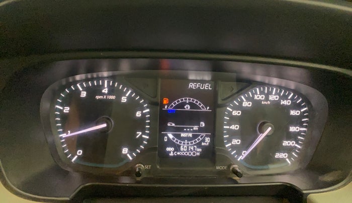 2021 Tata PUNCH ADVENTURE MT, Petrol, Manual, 60,168 km, Odometer Image
