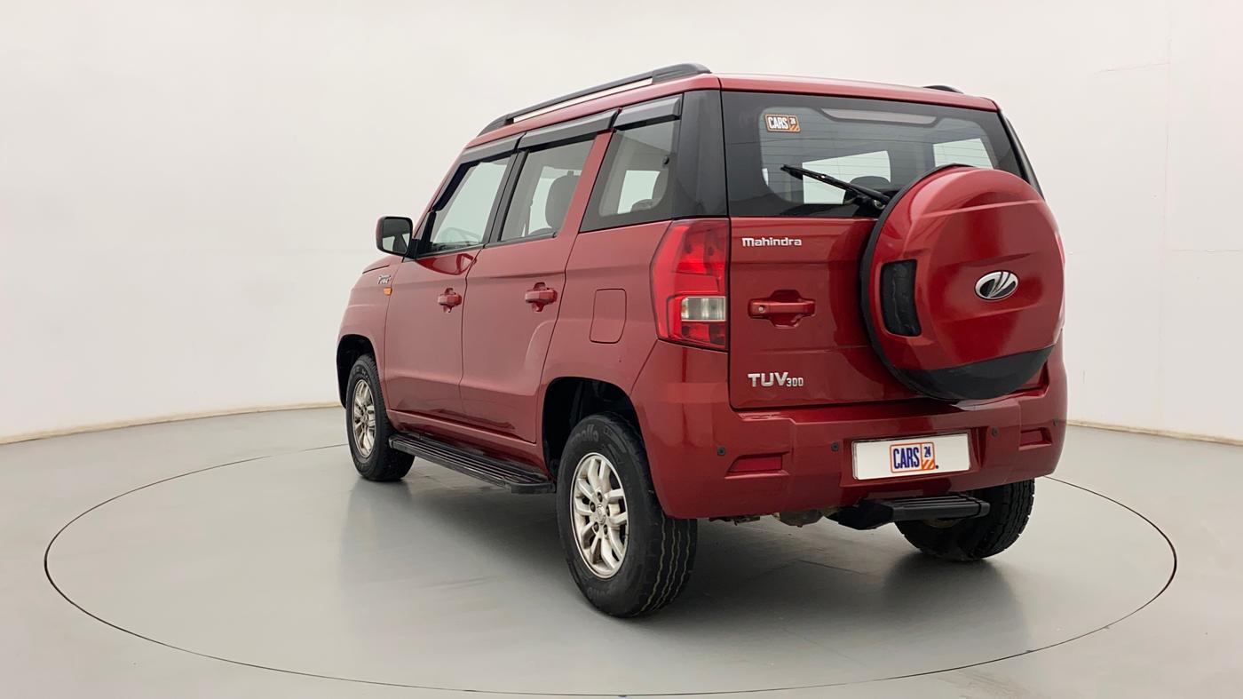 2017 Mahindra TUV300 T8, Diesel, Manual, 75,065 km, Left Back Diagonal