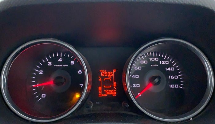 2017 Mahindra TUV300 T8, Diesel, Manual, 75,065 km, Odometer Image