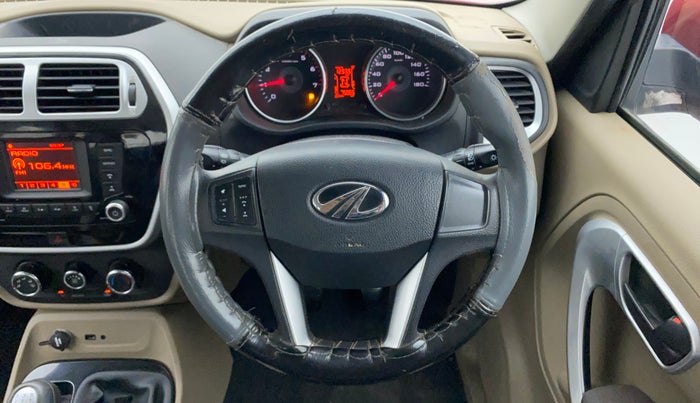 2017 Mahindra TUV300 T8, Diesel, Manual, 75,065 km, Steering Wheel Close Up