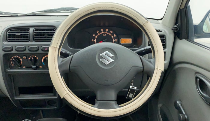 2013 Maruti Alto K10 LXI, Petrol, Manual, 32,789 km, Steering Wheel Close Up