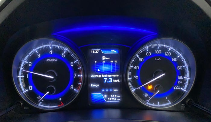 2019 Maruti Baleno ZETA PETROL 1.2, Petrol, Manual, 34,794 km, Odometer Image