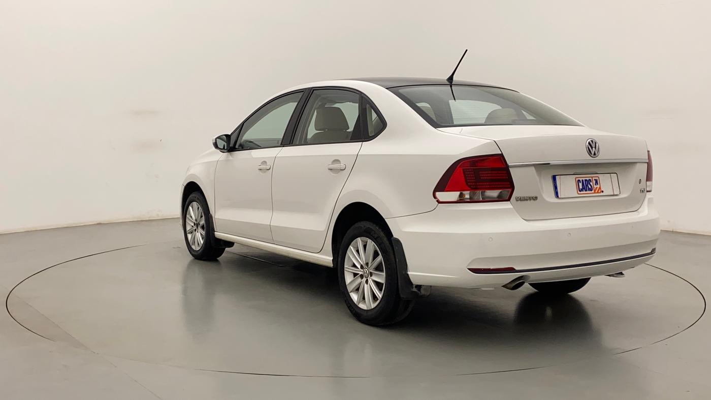 2016 Volkswagen Vento HIGHLINE PETROL AT, Petrol, Automatic, 48,279 km, Left Back Diagonal