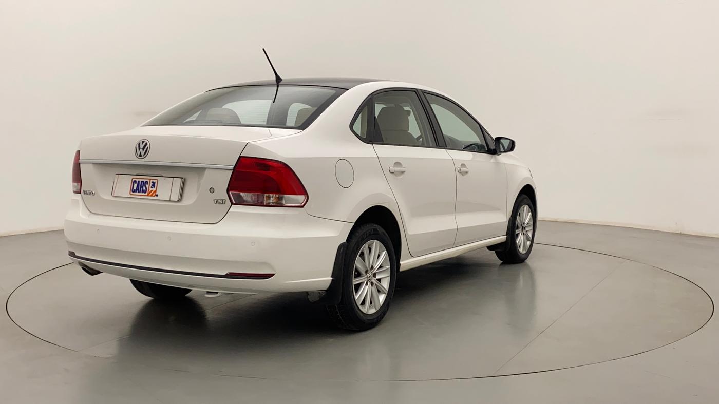 2016 Volkswagen Vento HIGHLINE PETROL AT, Petrol, Automatic, 48,279 km, Right Back Diagonal
