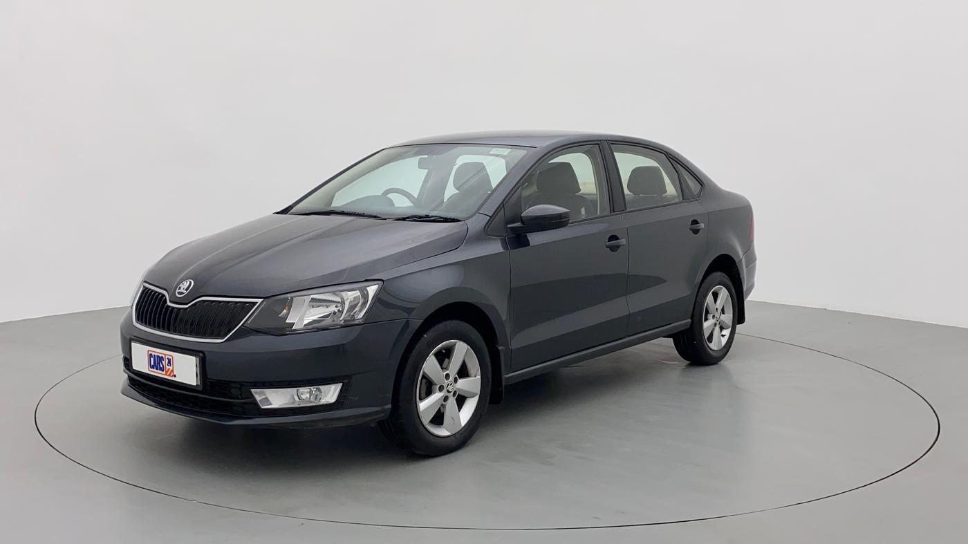 2017 Skoda Rapid 1.5 TDI MT AMBITION, Diesel, Manual, 83,986 km, Left Front Diagonal