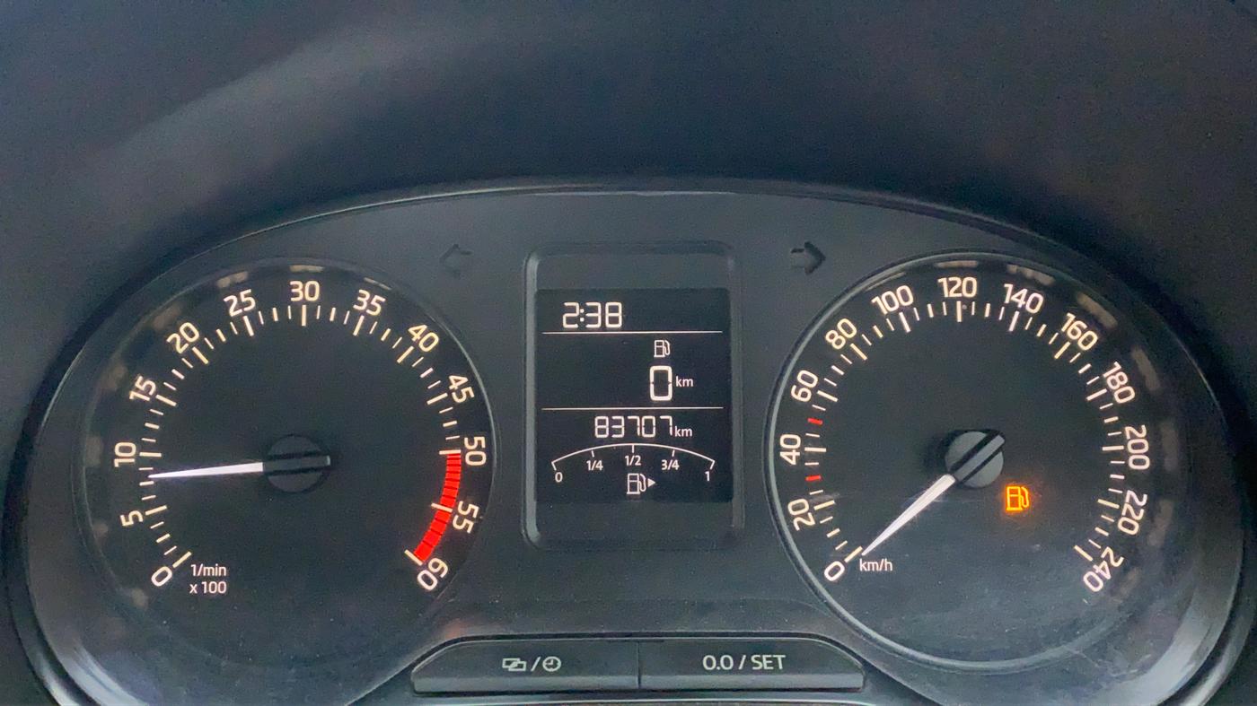 2017 Skoda Rapid 1.5 TDI MT AMBITION, Diesel, Manual, 83,986 km, Odometer Image