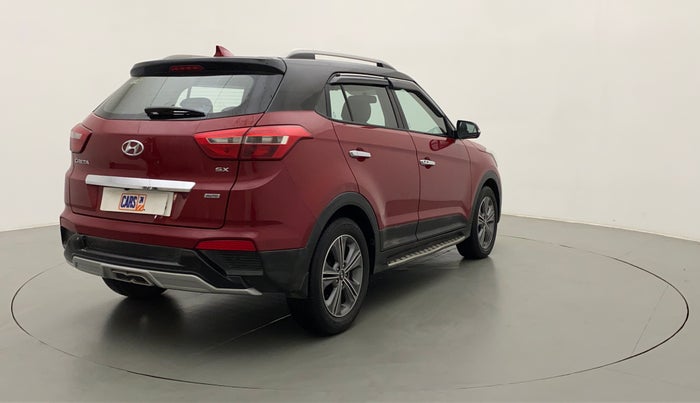 2017 Hyundai Creta SX PLUS AT 1.6 PETROL, Petrol, Automatic, 32,086 km, Right Back Diagonal