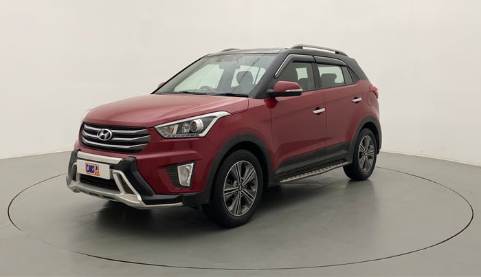 2017 Hyundai Creta SX PLUS AT 1.6 PETROL, Petrol, Automatic, 32,086 km, Left Front Diagonal