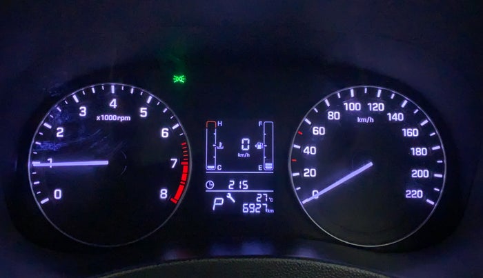 2017 Hyundai Creta SX PLUS AT 1.6 PETROL, Petrol, Automatic, 32,086 km, Odometer Image