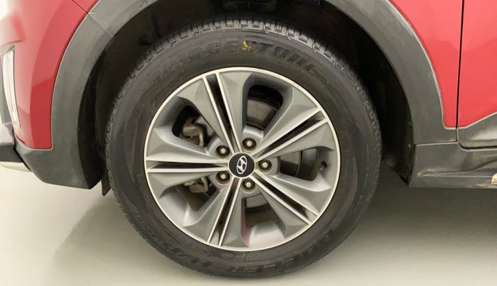 2017 Hyundai Creta SX PLUS AT 1.6 PETROL, Petrol, Automatic, 32,086 km, Left Front Wheel