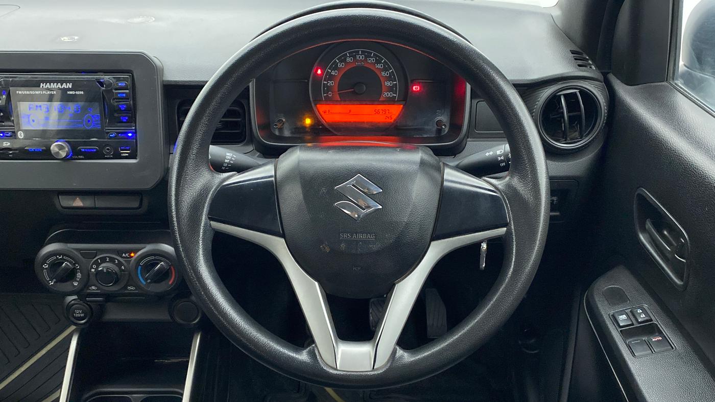 2018 Maruti IGNIS SIGMA 1.2, Petrol, Manual, 56,796 km, Steering Wheel Close Up