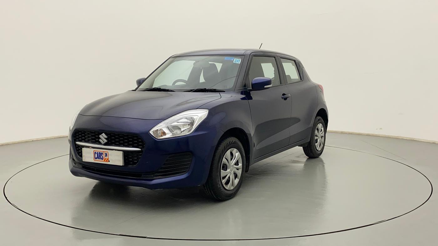 2021 Maruti Swift VXI AMT, Petrol, Automatic, 37,456 km, Left Front Diagonal