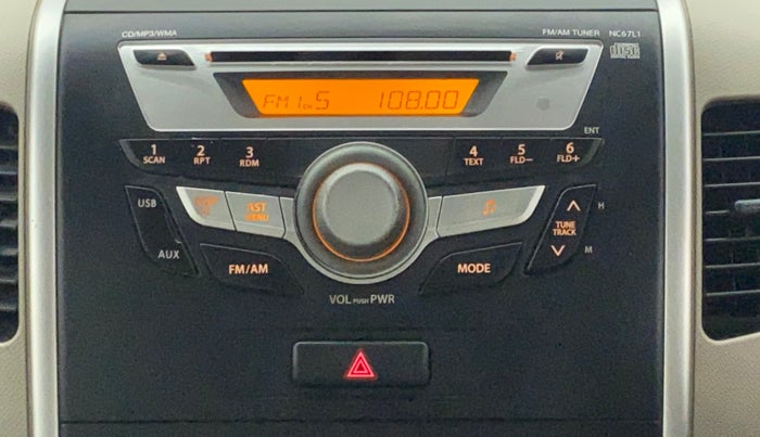 2015 Maruti Wagon R 1.0 VXI, Petrol, Manual, 26,527 km, Infotainment System