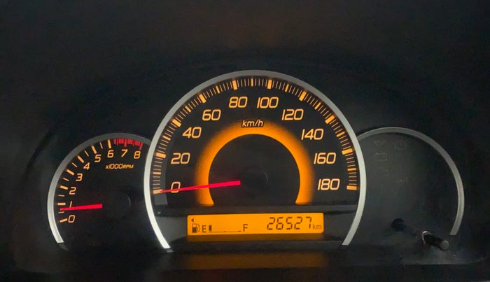 2015 Maruti Wagon R 1.0 VXI, Petrol, Manual, 26,527 km, Odometer Image