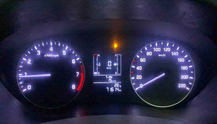 2015 Hyundai Elite i20 SPORTZ 1.2, Petrol, Manual, 71,557 km, Odometer Image