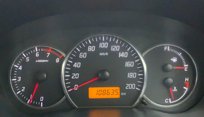 2011 Maruti Swift Dzire VXI, Petrol, Manual, 1,08,753 km, Odometer Image