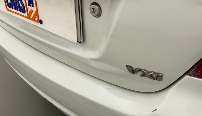 2011 Maruti Swift Dzire VXI, Petrol, Manual, 1,08,753 km, Dicky (Boot door) - Slightly dented