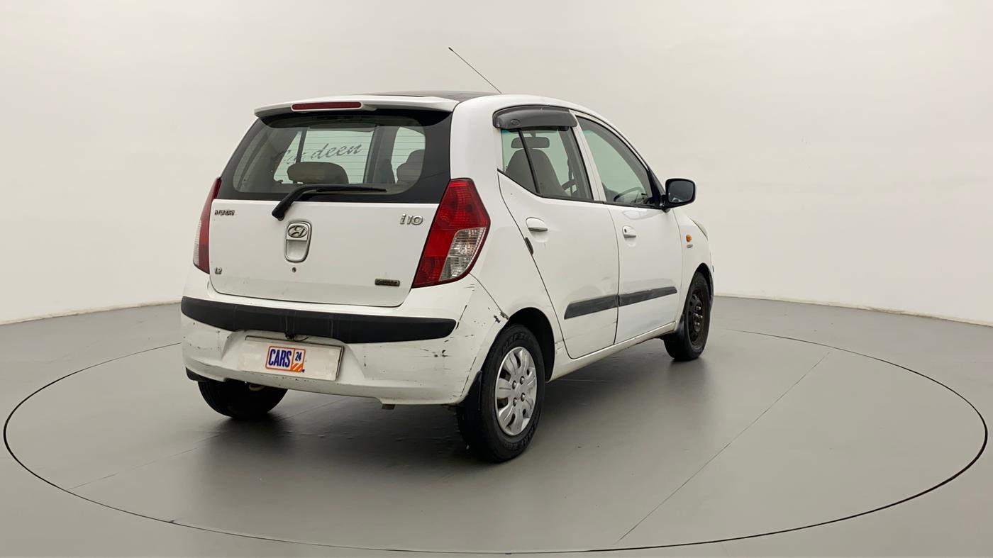 2010 Hyundai i10 SPORTZ 1.2, Petrol, Manual, 30,182 km, Right Back Diagonal