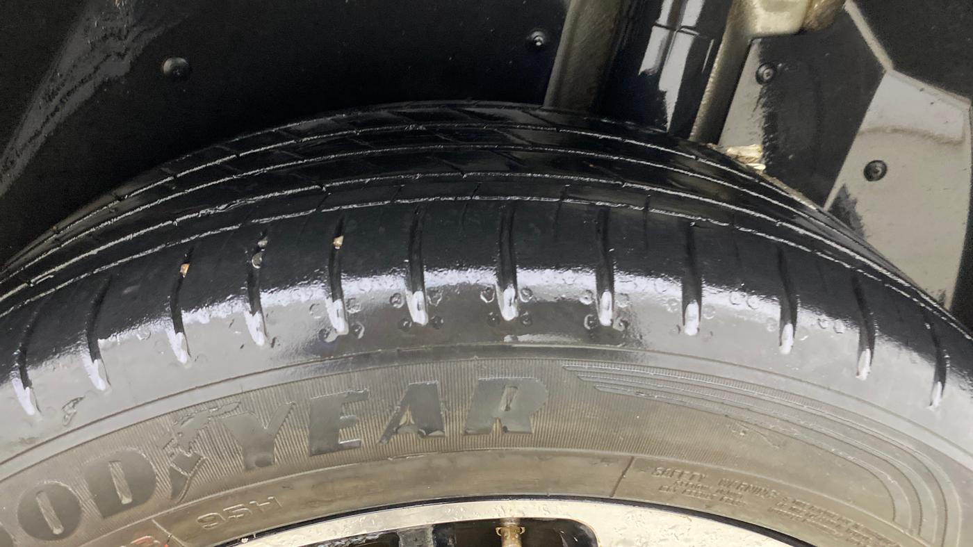 2021 MG HECTOR SHARP 1.5 PETROL CVT, Petrol, Automatic, 63,146 km, Left Rear Tyre Tread
