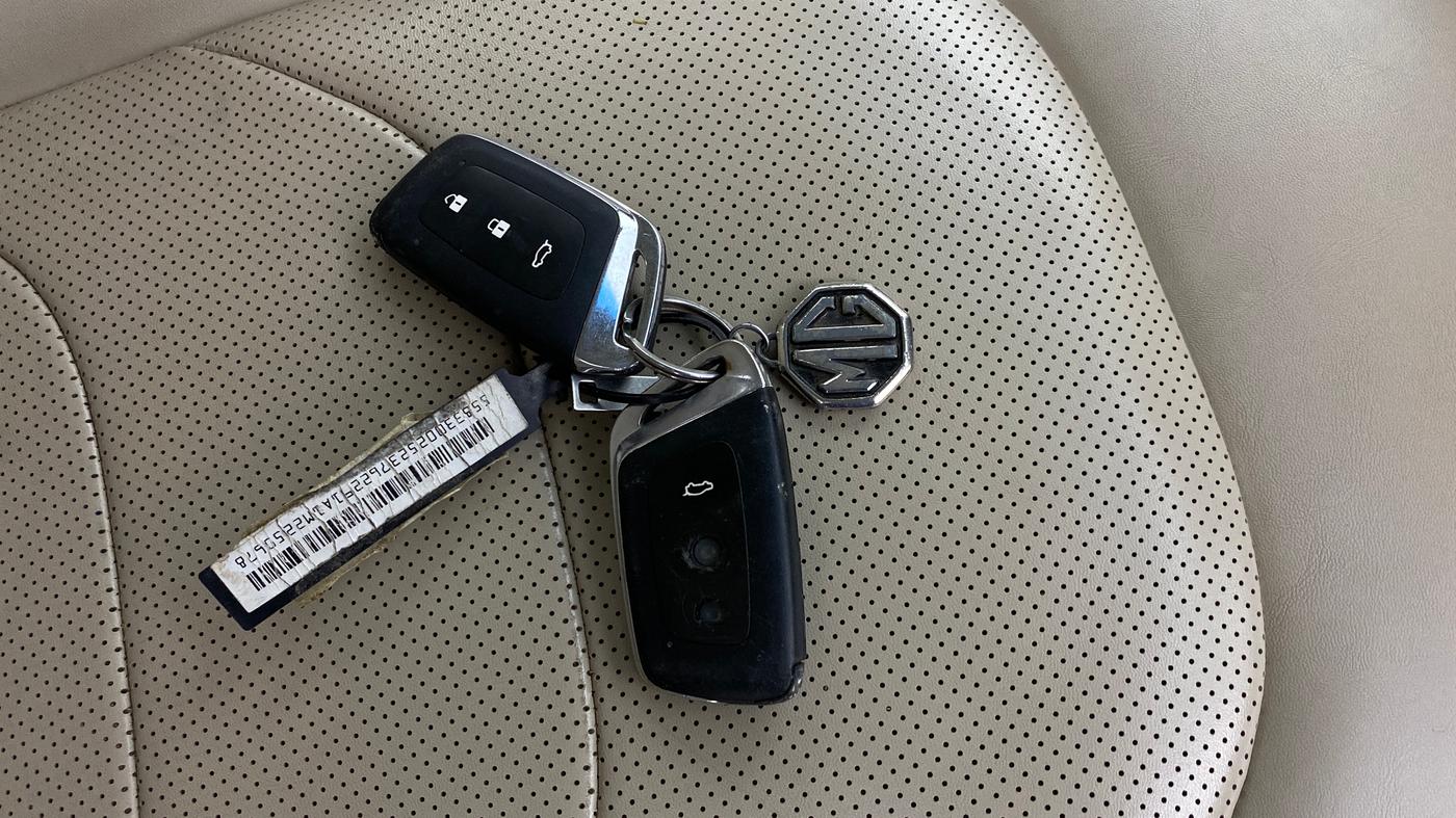 2021 MG HECTOR SHARP 1.5 PETROL CVT, Petrol, Automatic, 63,146 km, Key Close Up