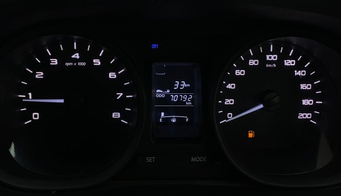 2017 Tata Tiago XT PETROL, Petrol, Manual, 70,783 km, Odometer Image