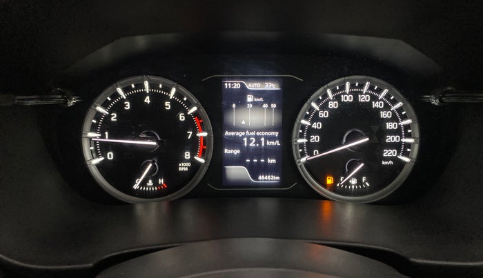 2022 Maruti Grand Vitara ALPHA SMART HYBRID ALLGRIP DUAL TONE, Petrol, Manual, 46,462 km, Odometer Image