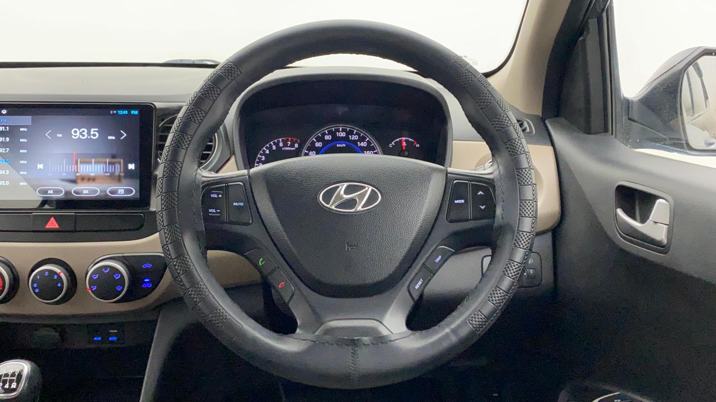 2016 Hyundai Grand i10 ASTA 1.2 KAPPA VTVT, Petrol, Manual, 48,917 km, Steering Wheel Close Up