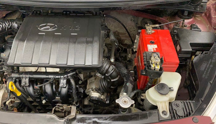 2016 Hyundai Grand i10 SPORTZ 1.2 KAPPA VTVT, Petrol, Manual, 70,780 km, Engine View - Left