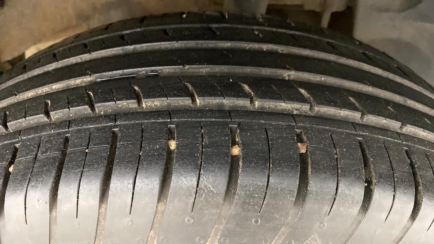 2020 Renault Duster RXZ, Petrol, Manual, 20,743 km, Left Rear Tyre Tread