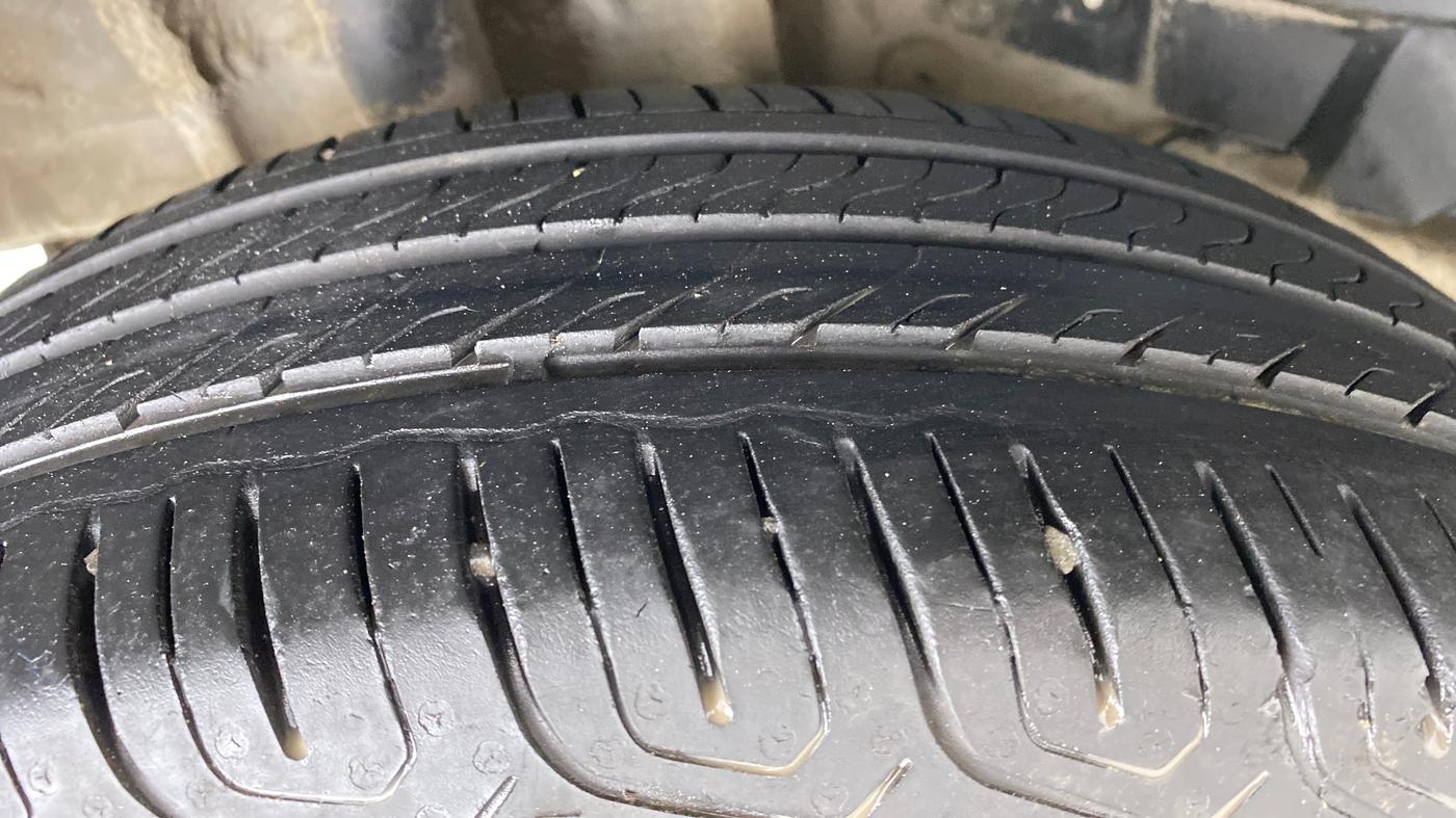 2022 Tata TIGOR XZ CNG, CNG, Manual, 19,474 km, Right Rear Tyre Tread