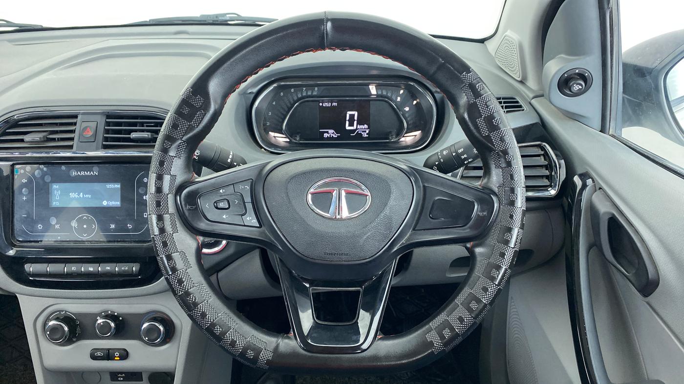 2022 Tata TIGOR XZ CNG, CNG, Manual, 19,474 km, Steering Wheel Close Up