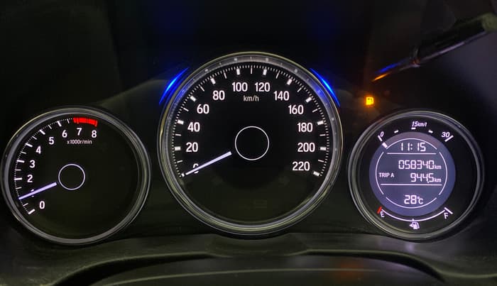 2021 Honda City 1.5L I-VTEC V MT 4TH GEN, Petrol, Manual, 58,340 km, Odometer Image