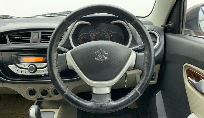 2014 Maruti Alto K10 VXI AMT, Petrol, Automatic, 28,092 km, Steering Wheel Close Up